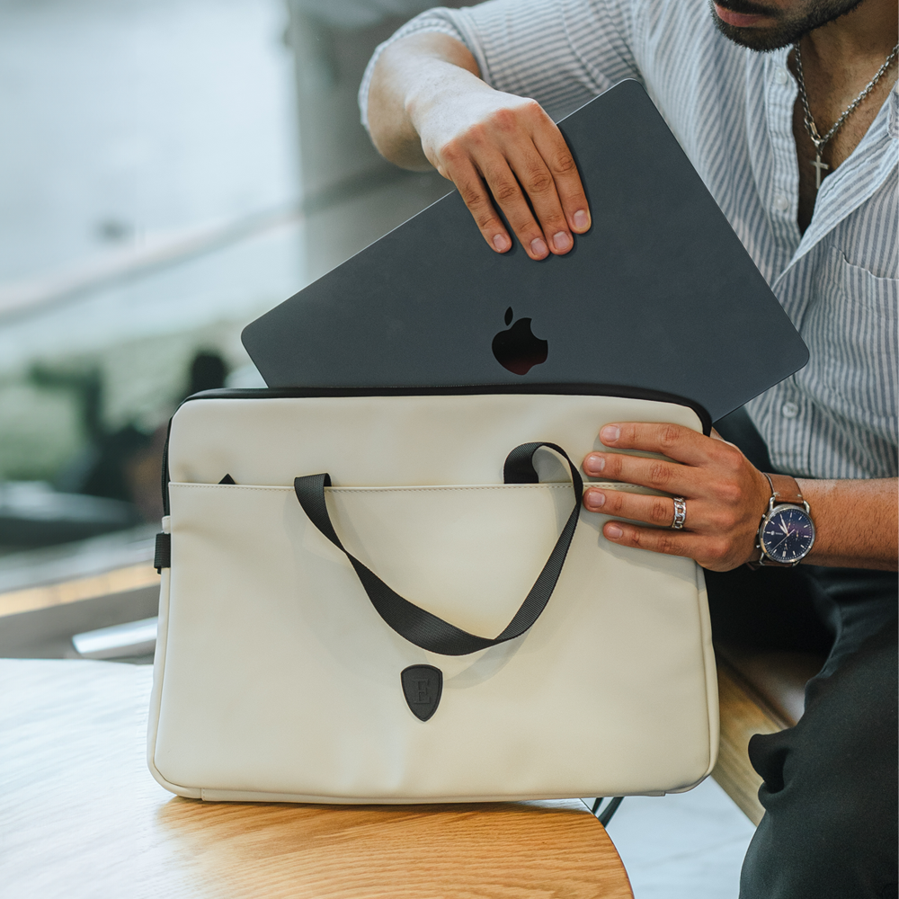 Premium Laptop Bag Sand