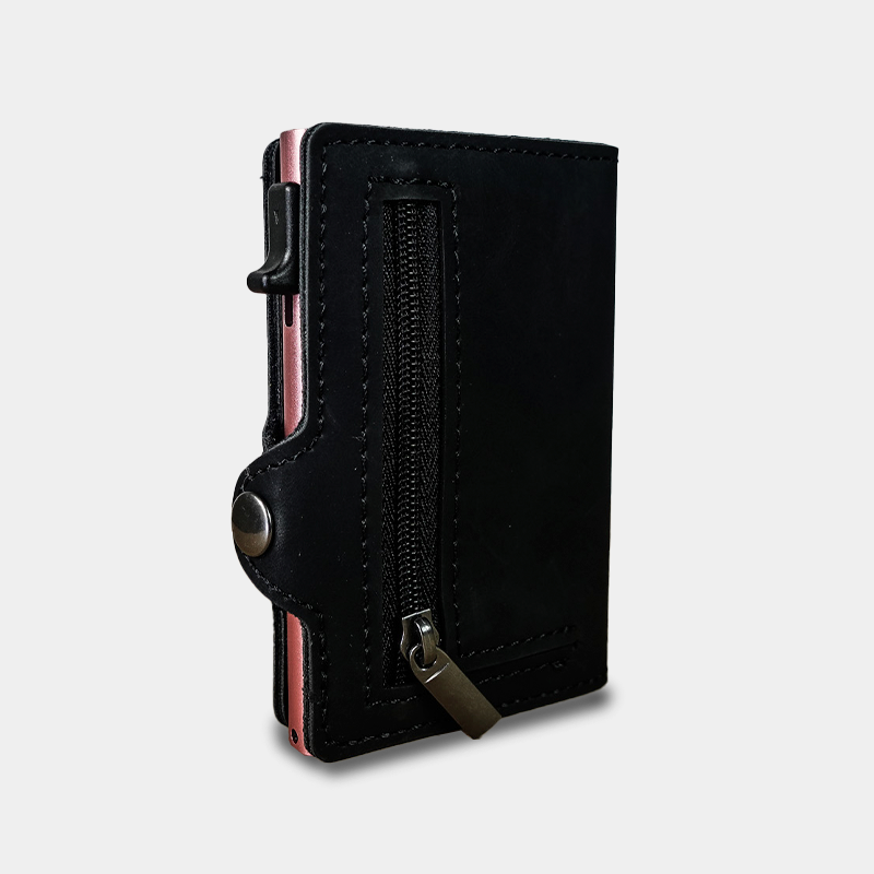 Pack Billetera Black Pink + Localizador