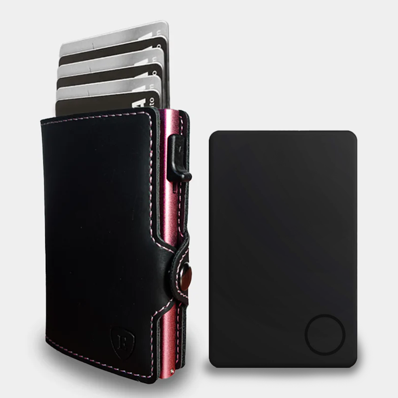 Pack Billetera Original Black Pink + Localizador