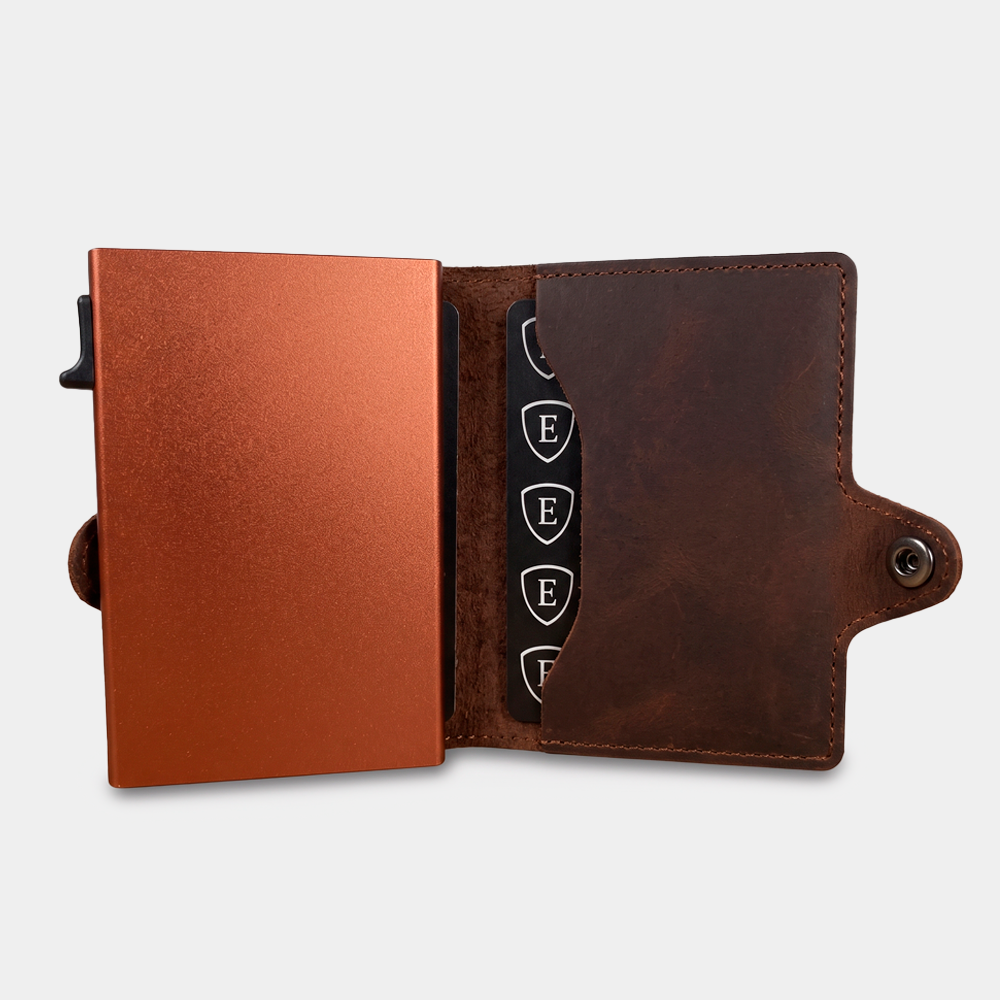 LEATHER DARK BROWN (100% Cuero)