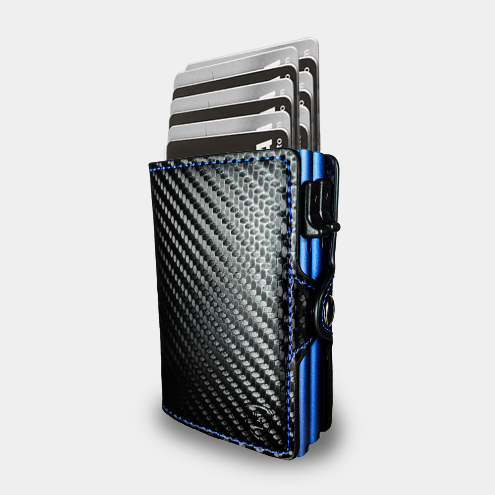 E - DOUBLE CARBON FIBER BLUE