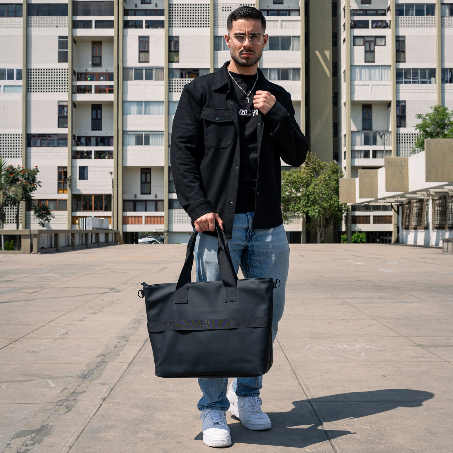 PREVENTA Pack Air Tote Bag Black