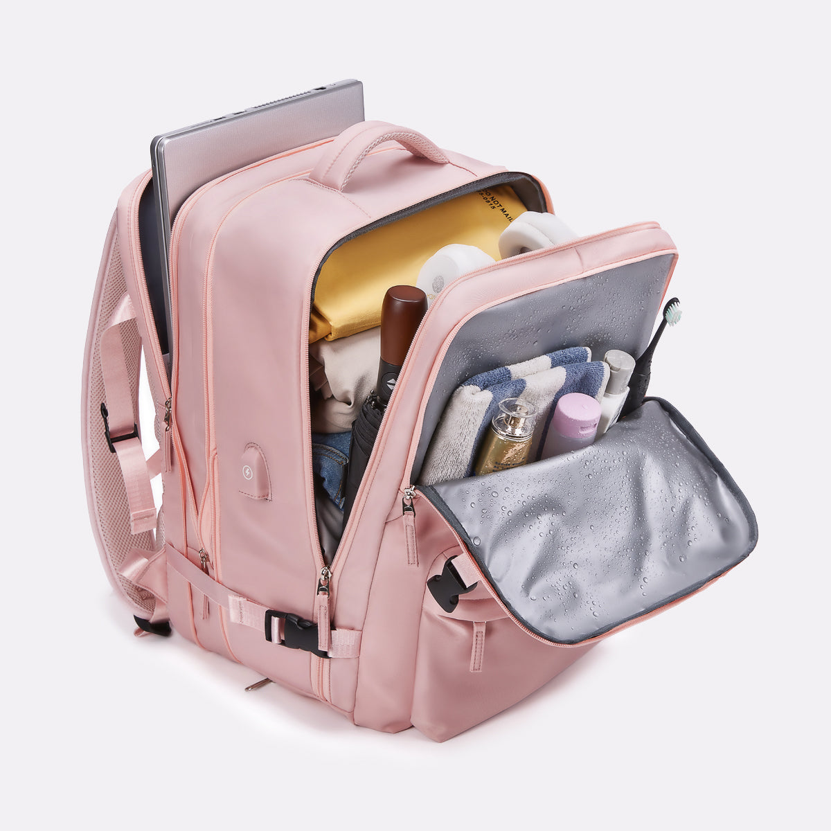 Preventa Travel Backpack Pink