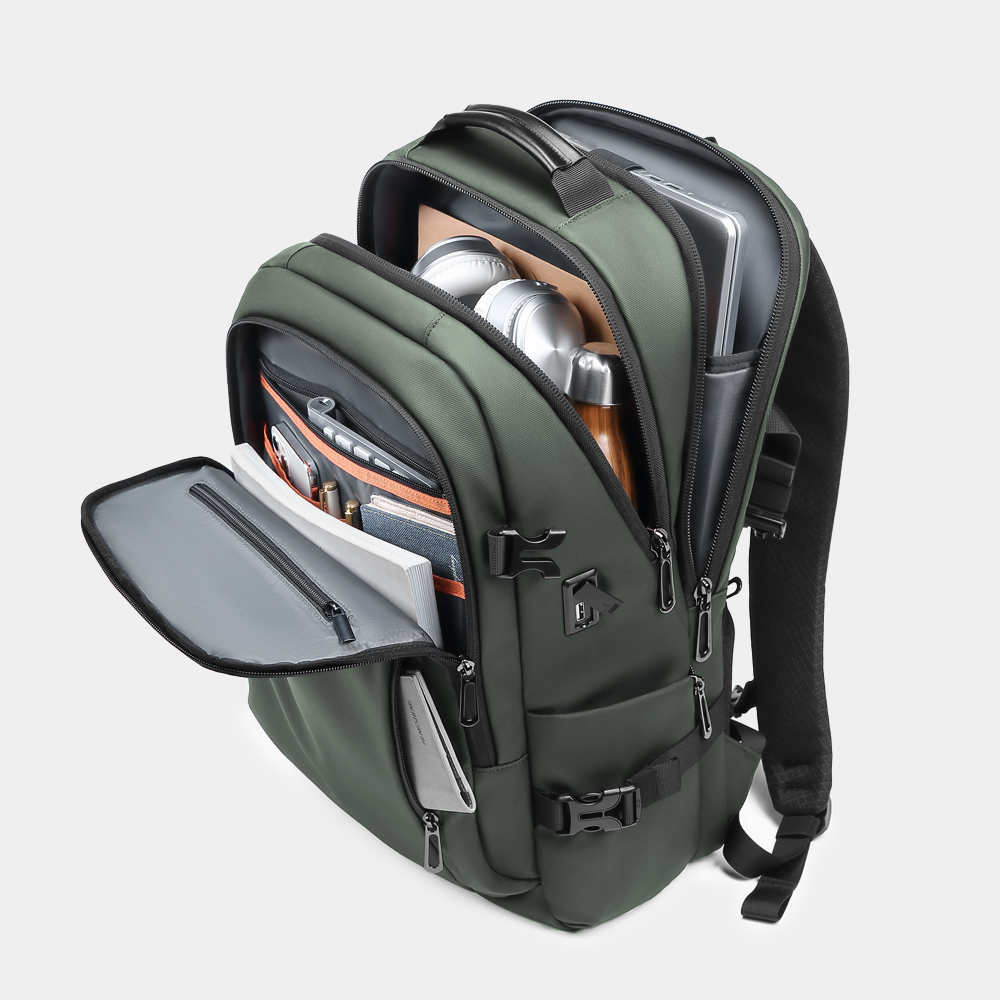 Tech Backpack Green