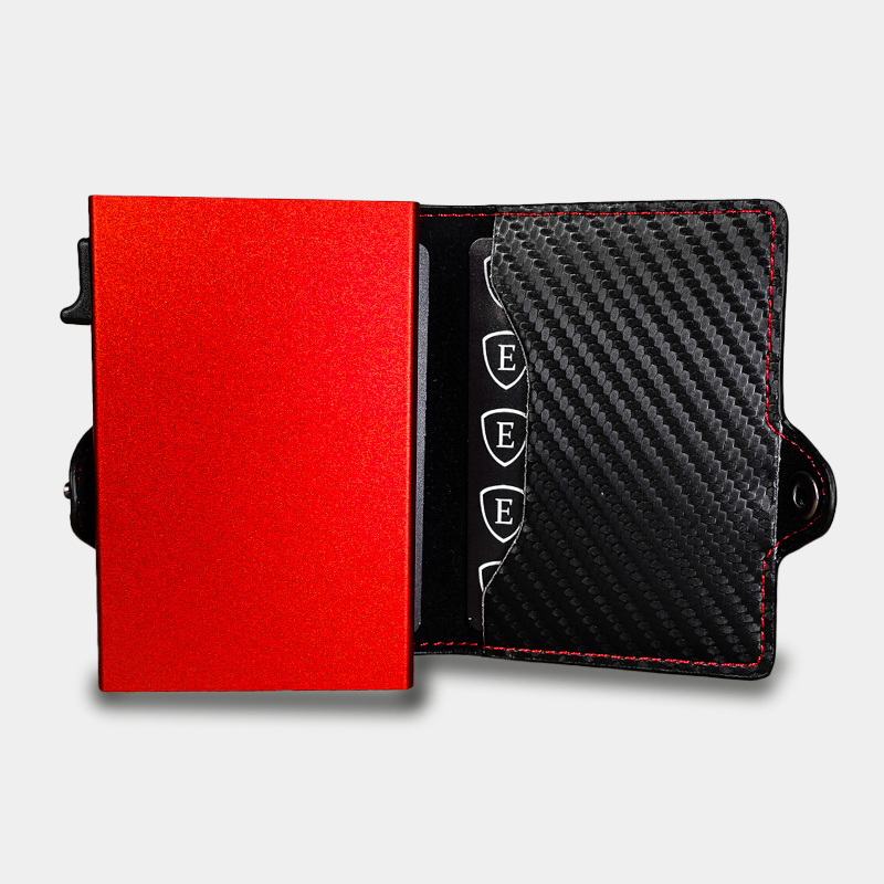 E - CARBON FIBER RED AIRTAG