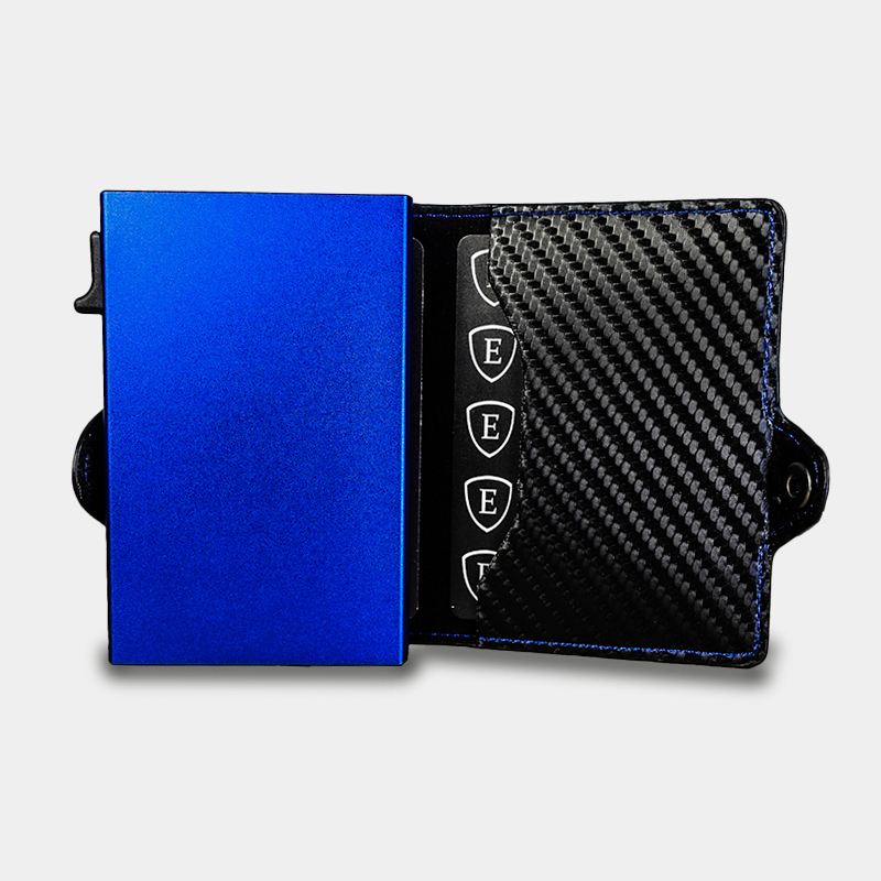 E - CARBON FIBER BLUE AIRTAG