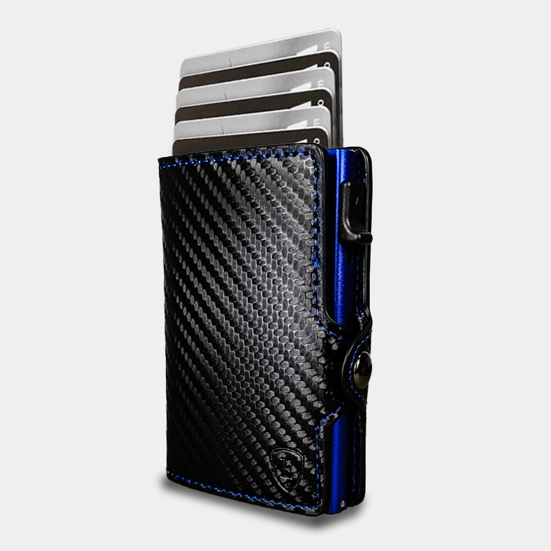 E - CARBON FIBER BLUE AIRTAG