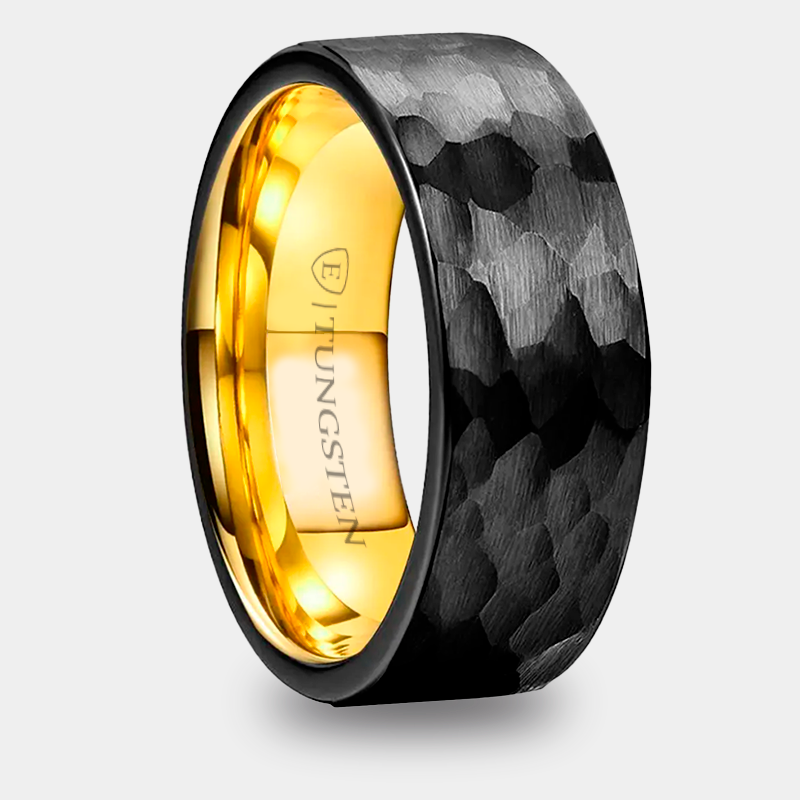 Hammered BLACK/GOLD