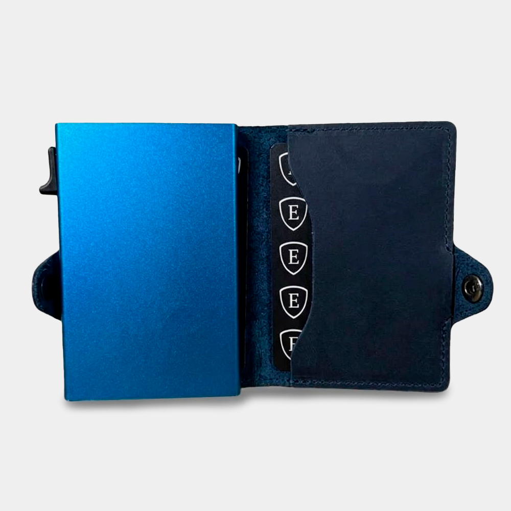 LEATHER BLUE (100% Cuero)
