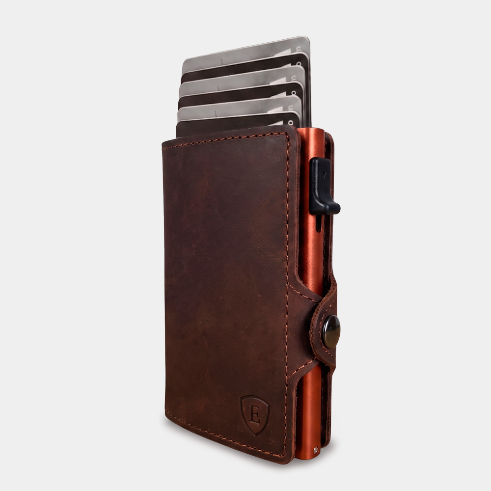 LEATHER DARK BROWN (100% Cuero)