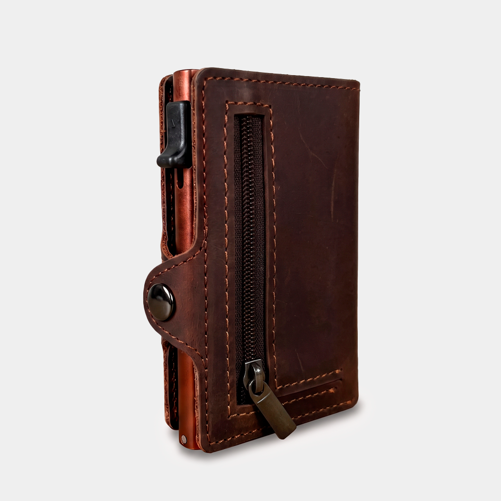 LEATHER DARK BROWN (100% Cuero)