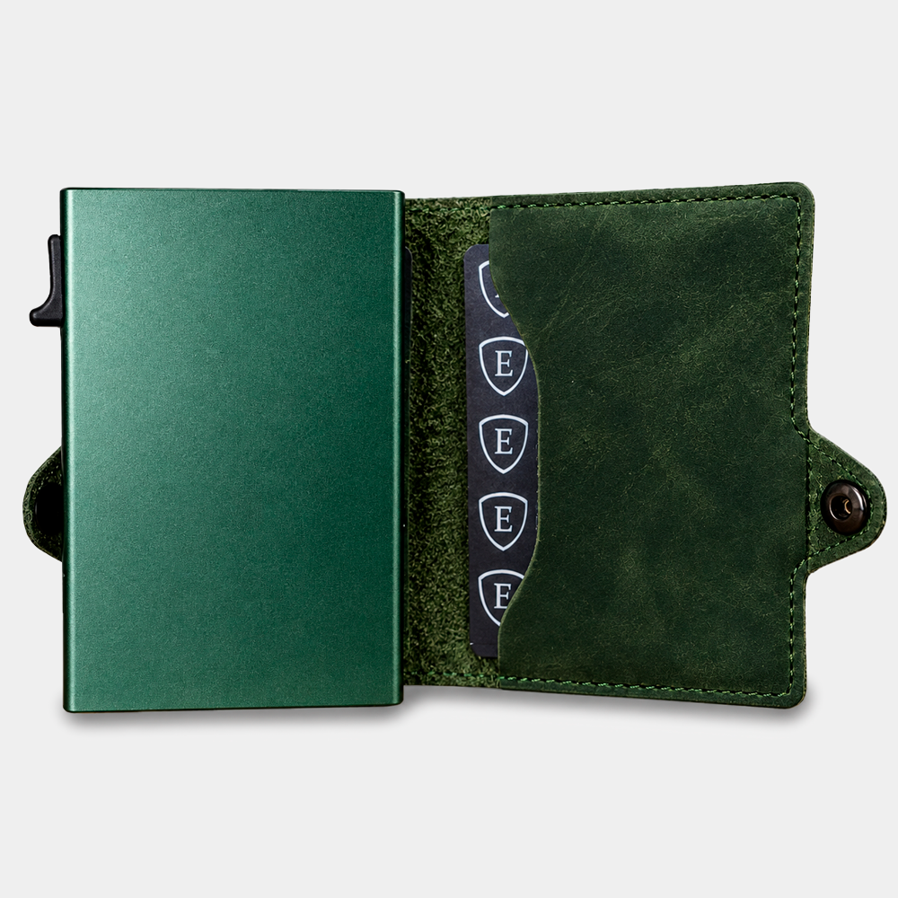 LEATHER GREEN (100% Cuero)