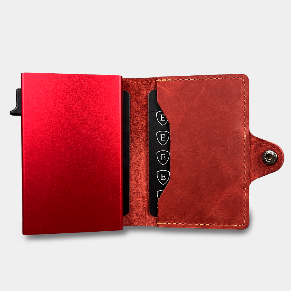 LEATHER RED (100% Cuero)
